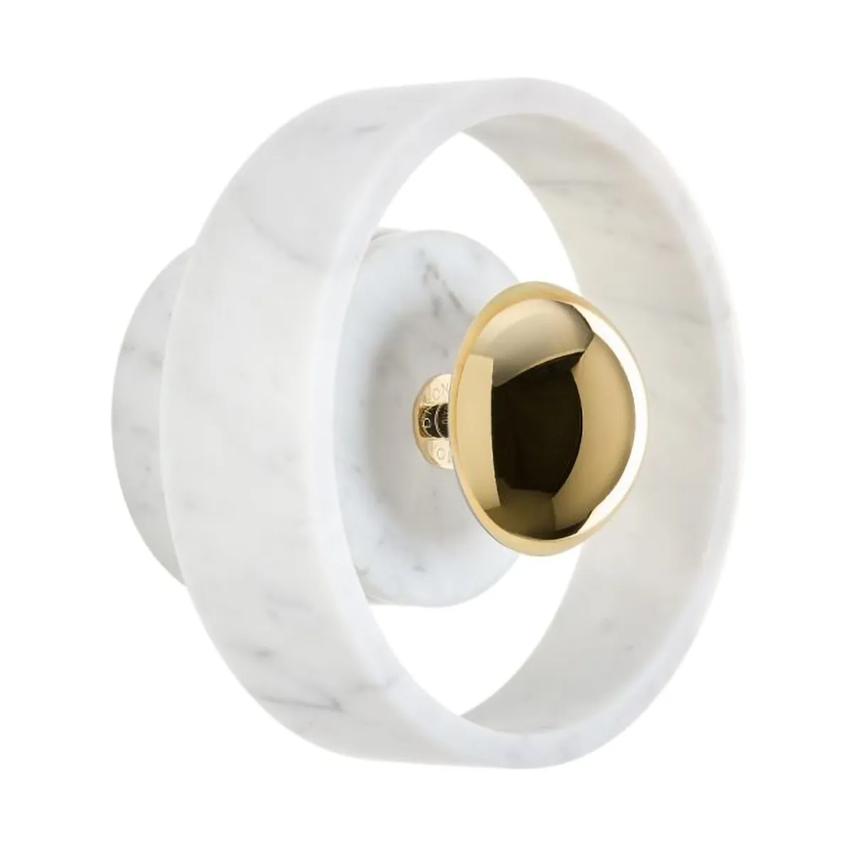 Stone Wall seinävalaisin, White marble Tom Dixon