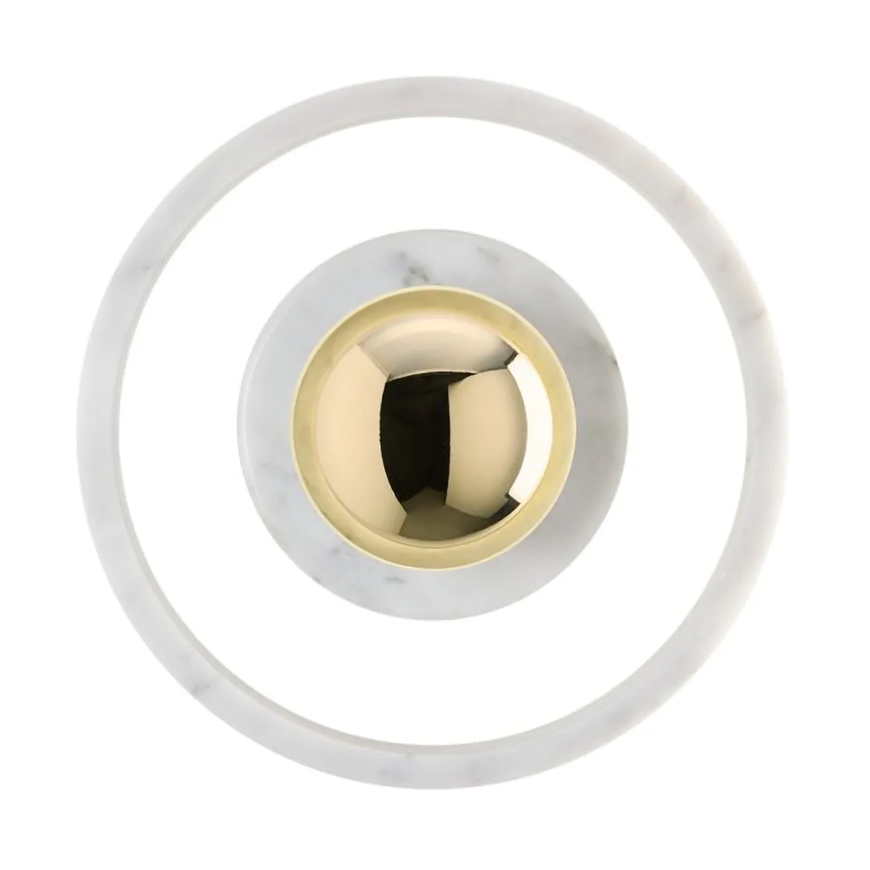 Stone Wall seinävalaisin, White marble Tom Dixon