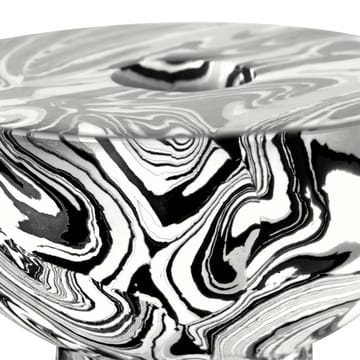 Swirl Dumbbell -kynttilänjalka - Musta-valkoinen - Tom Dixon