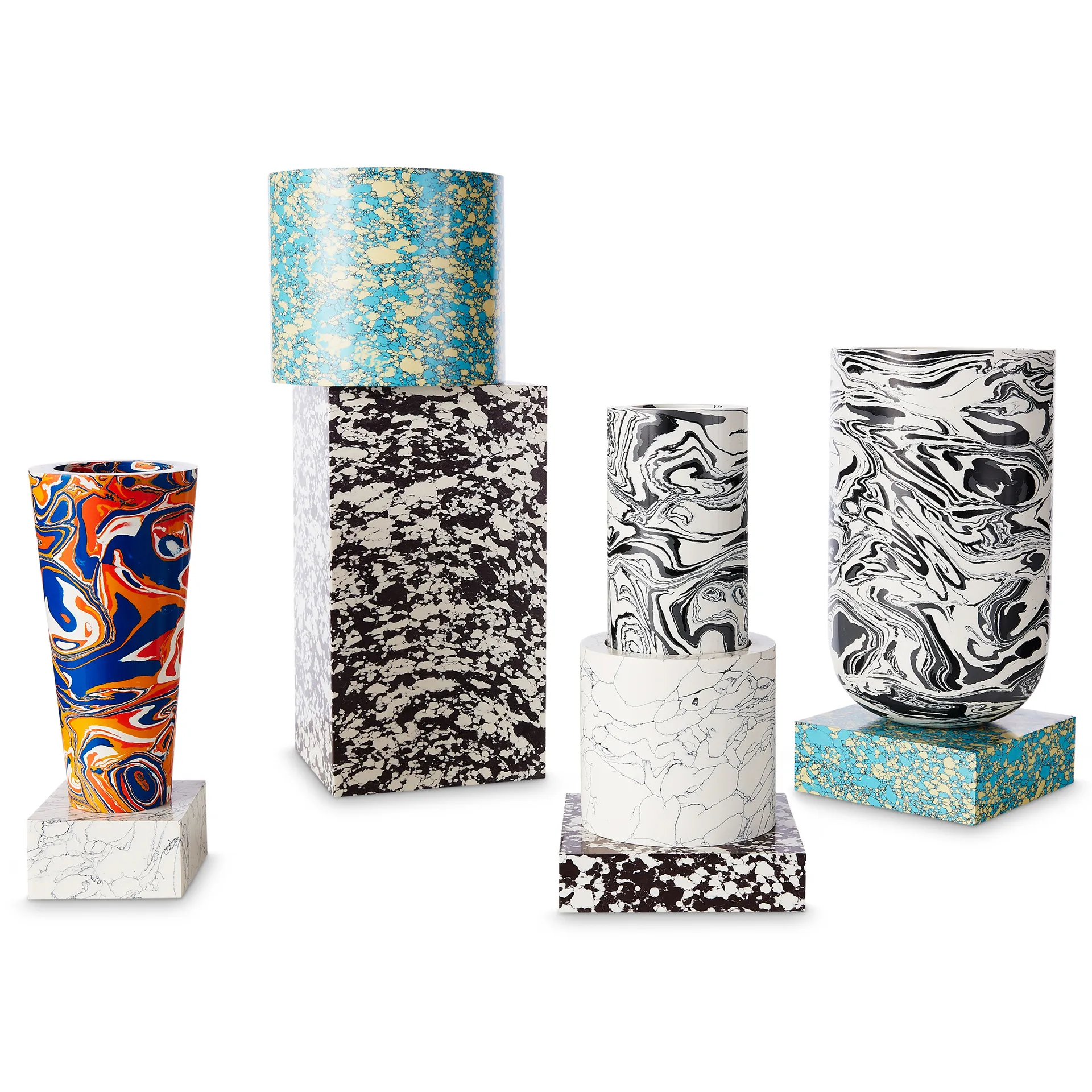 Swirl Medium maljakko 29 cm, Multi Tom Dixon