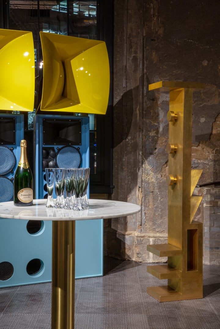 Tank samppanjalasi, 2-pakkaus, Musta Tom Dixon