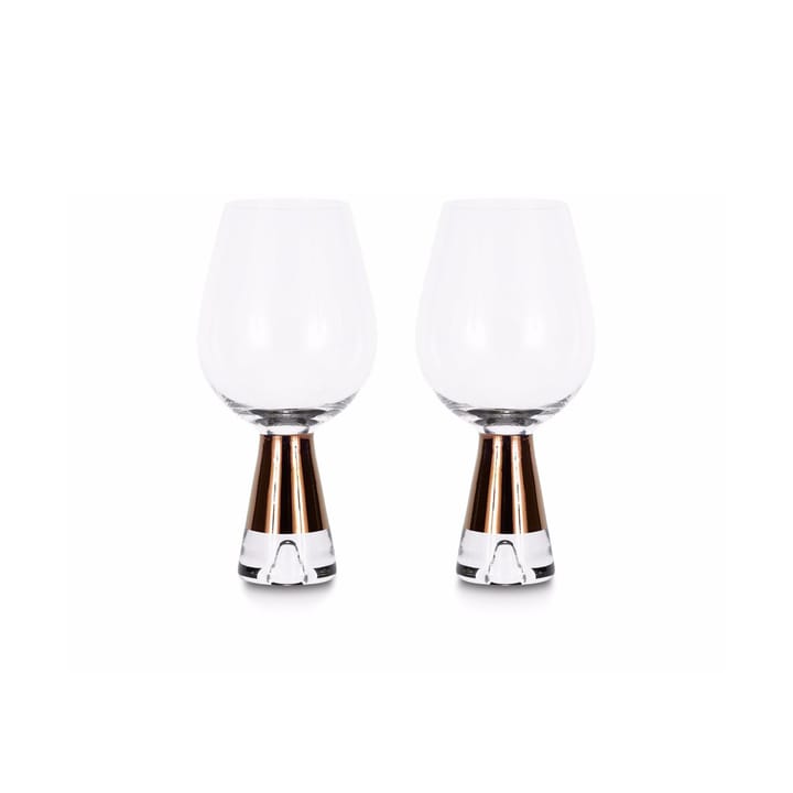 Tank viinilasi, 2-pakkaus - Kupari - Tom Dixon
