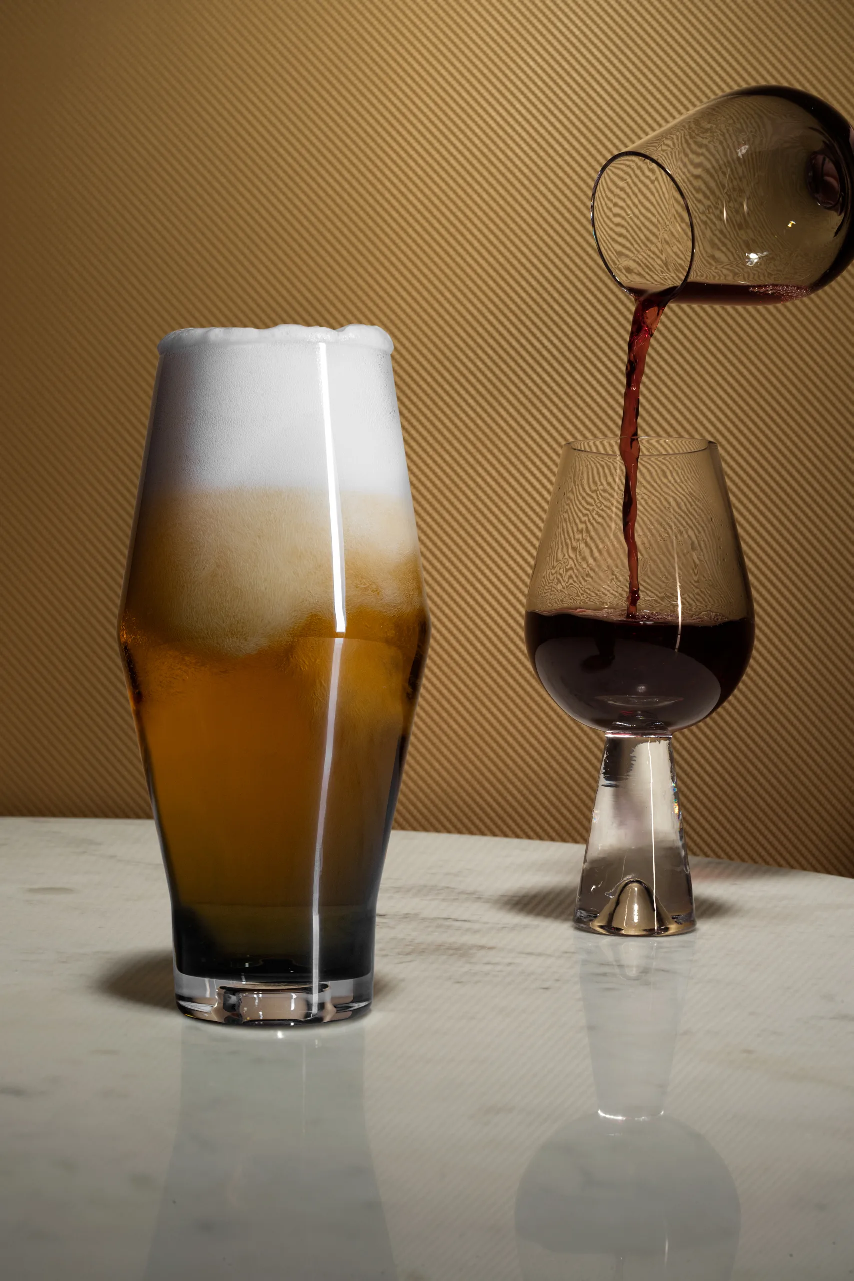 Tank viinilasi, 2-pakkaus, Musta Tom Dixon