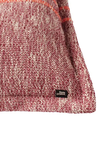 Track koristetyyny - Burgundy, 56x56 cm - Tom Dixon