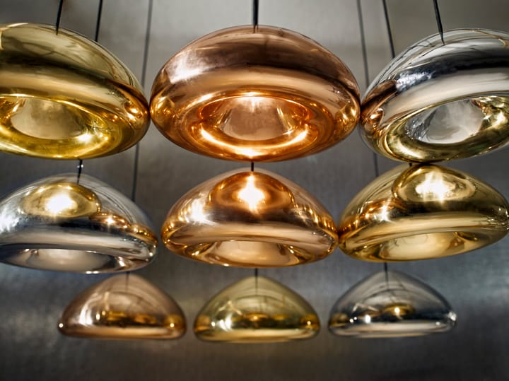 Void-riippuvalaisin LED Ø30 cm, Messinki Tom Dixon