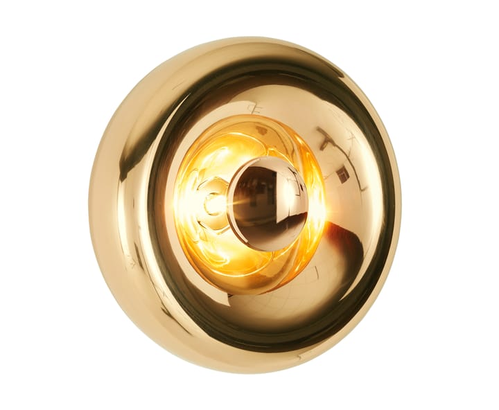 Void Surface seinävalo LED Ø30 cm, Messinki Tom Dixon