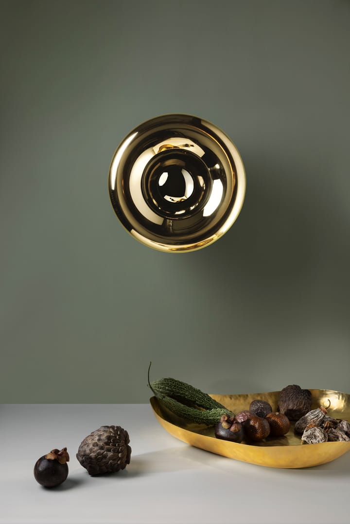 Void Surface seinävalo LED Ø30 cm, Messinki Tom Dixon