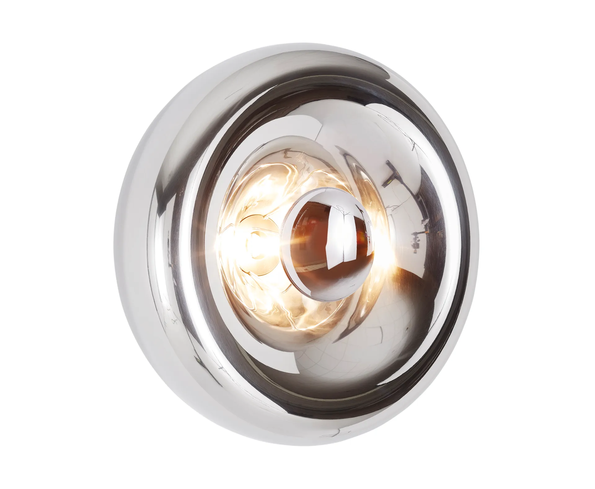 Void Surface seinävalo LED Ø30 cm, Ruostumaton teräs Tom Dixon