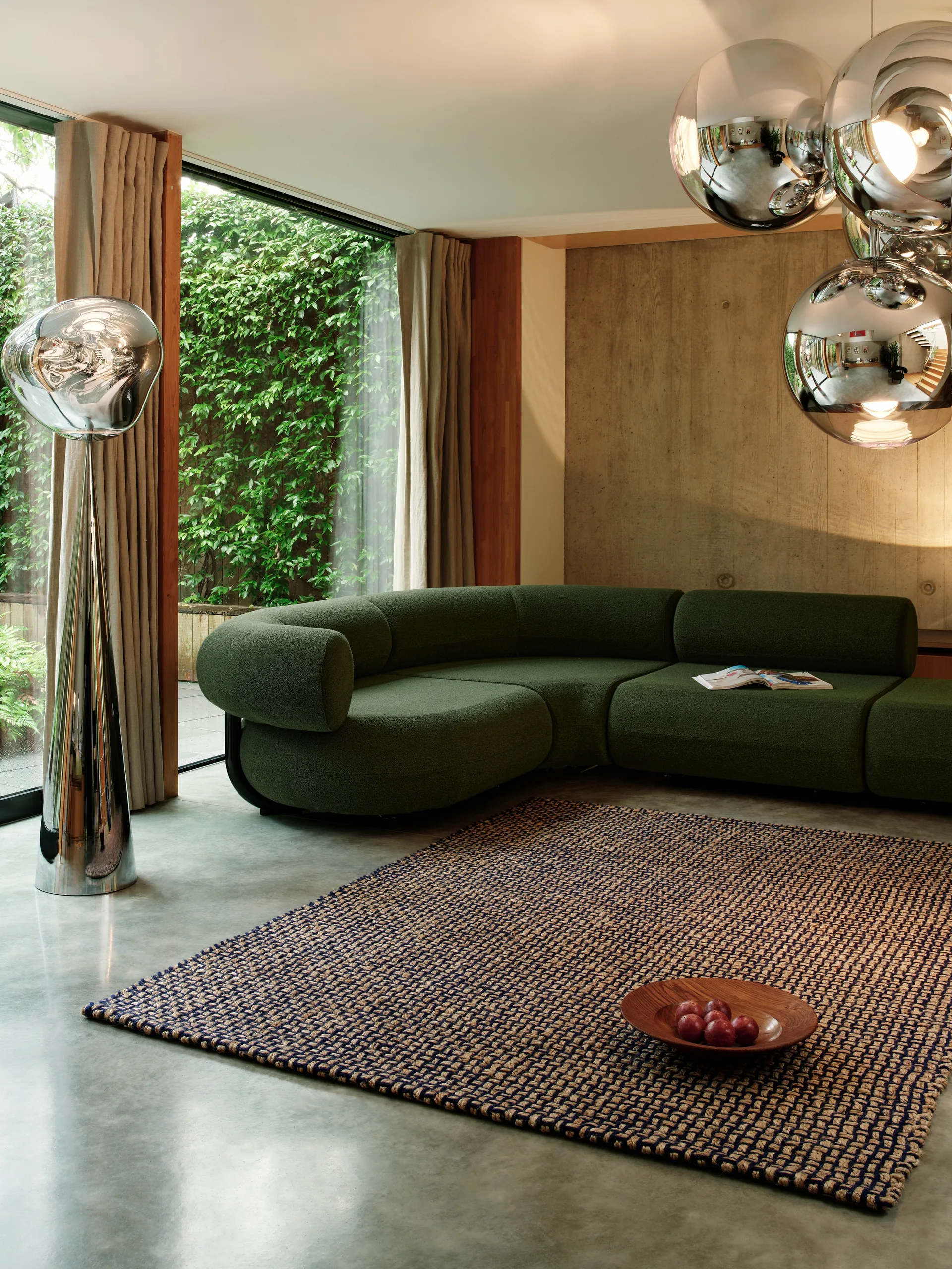 Weave matto, Sininen 200x300 cm Tom Dixon