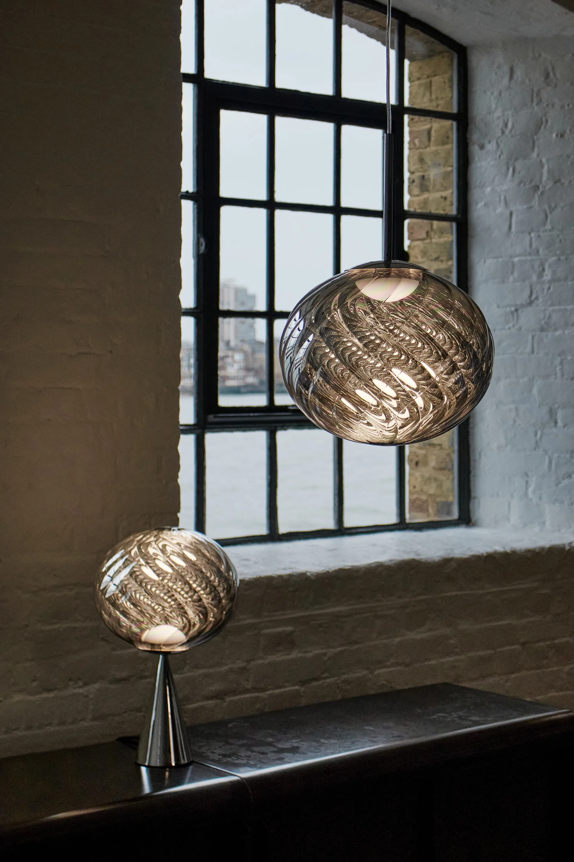 Whirl-lamppu Ø30 cm lamppu, Hopea Tom Dixon