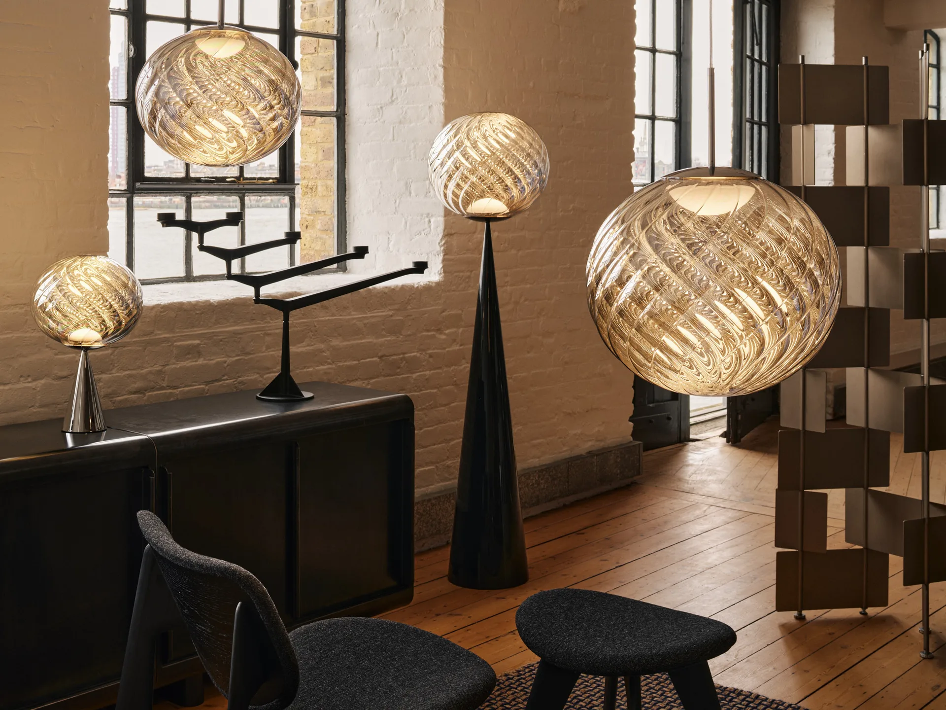 Whirl lamppu Ø45 cm, Hopea Tom Dixon