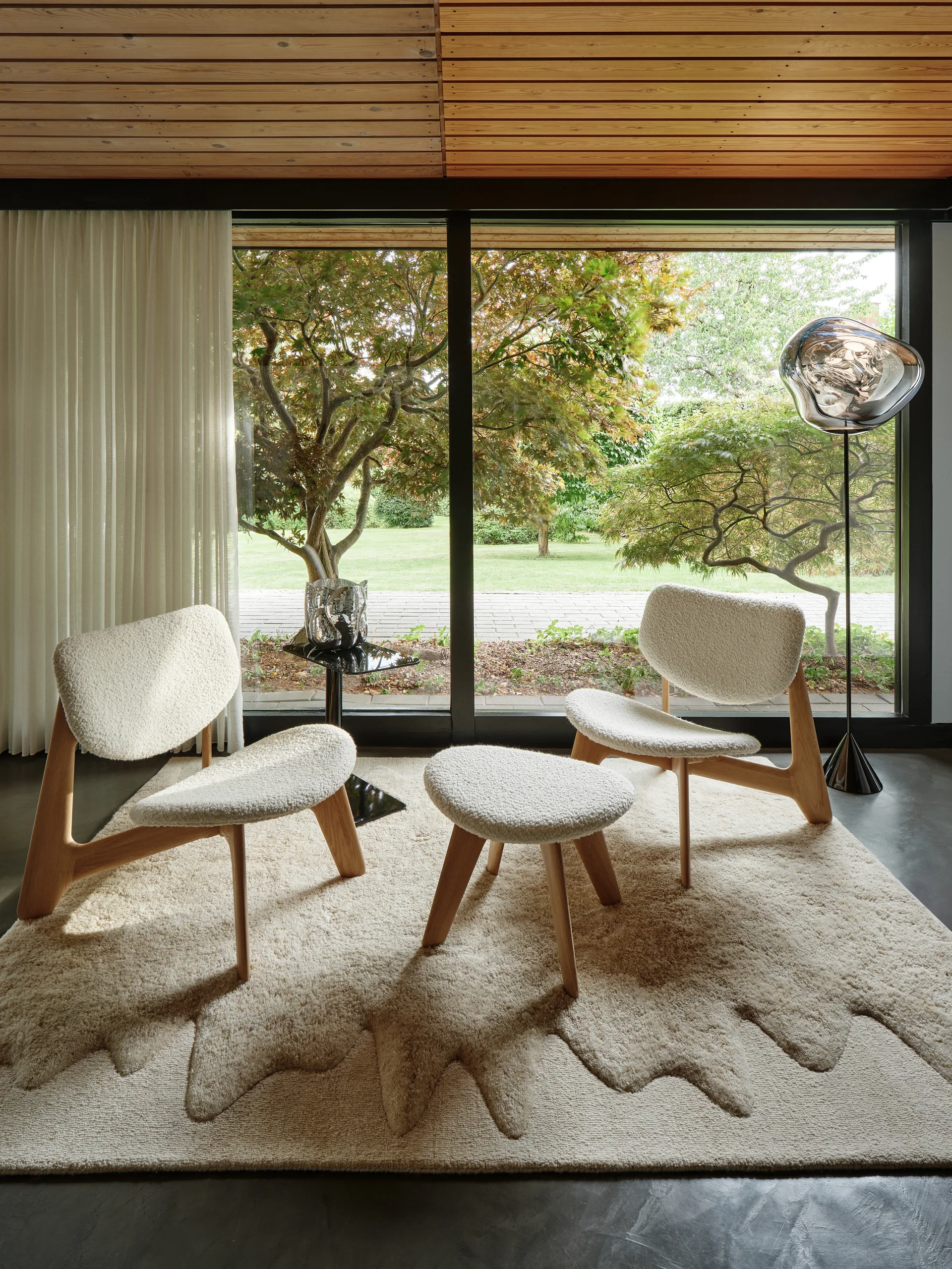 Wobble matto, Natural, 170x240 cm Tom Dixon