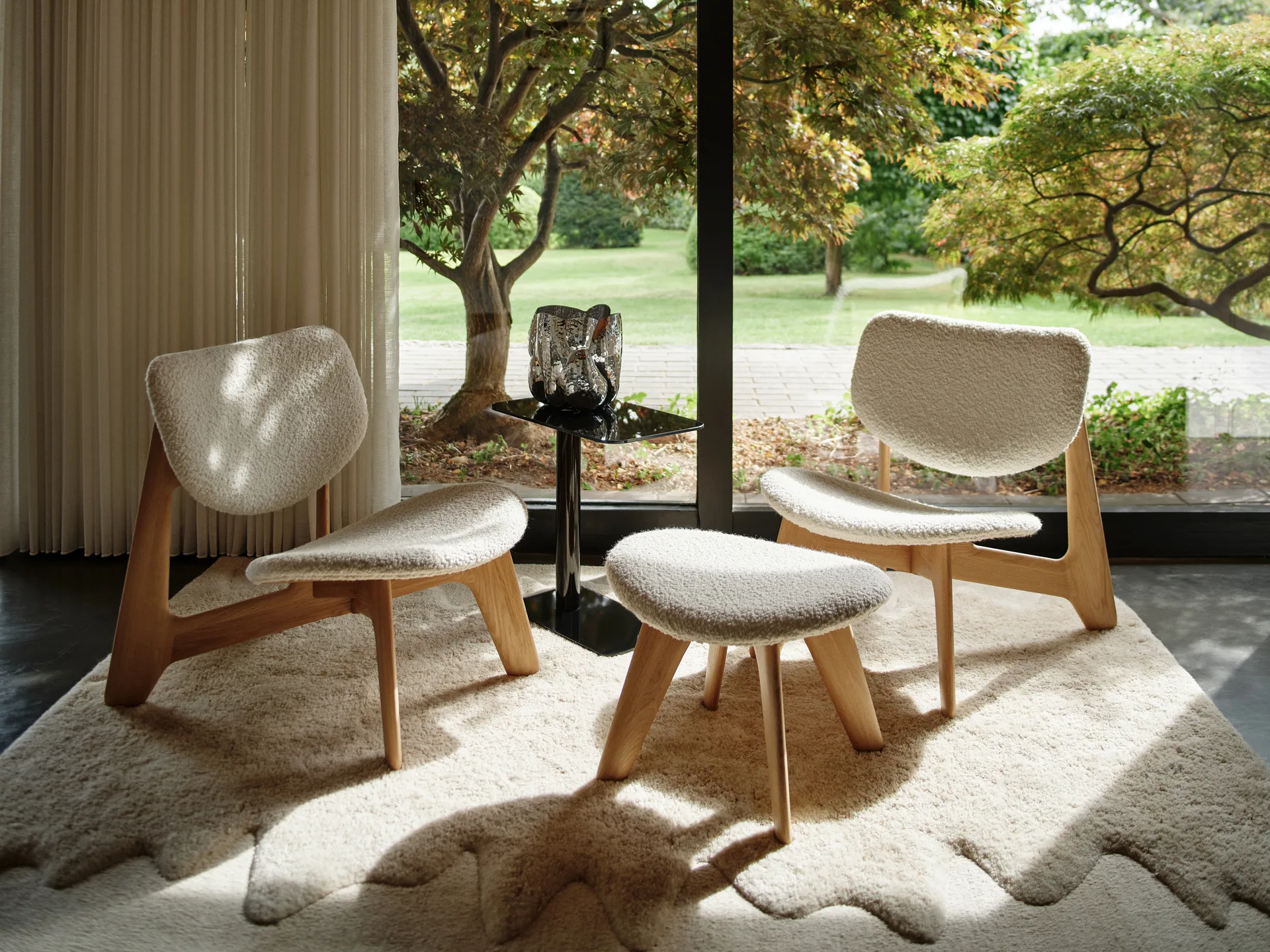 Wobble matto, Natural, 200x300 cm Tom Dixon