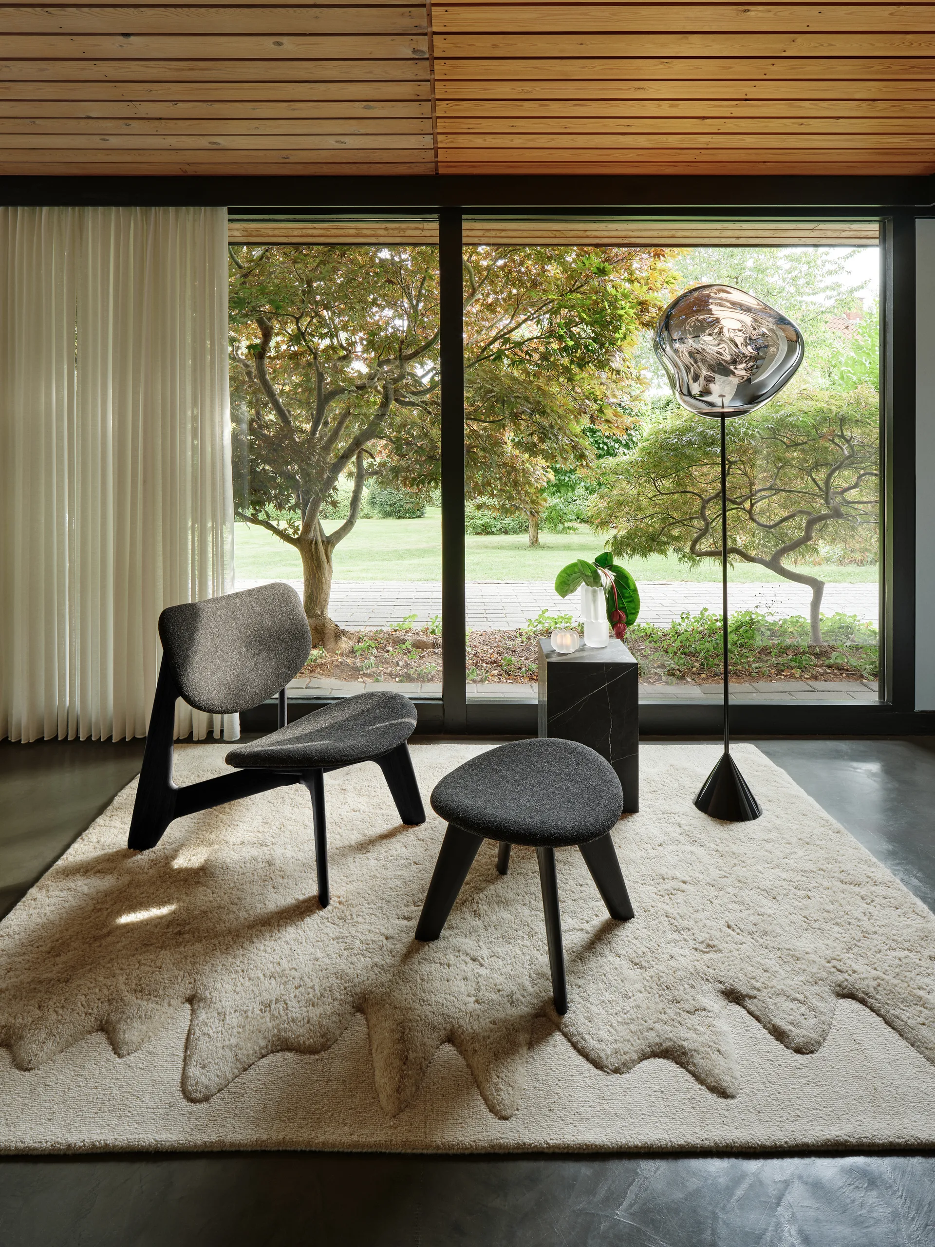 Wobble matto, Natural, 200x300 cm Tom Dixon