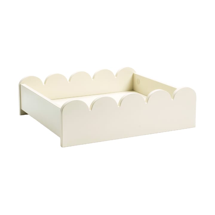 Bump tarjotin 35x41 cm - Off-white - TÔNN furniture