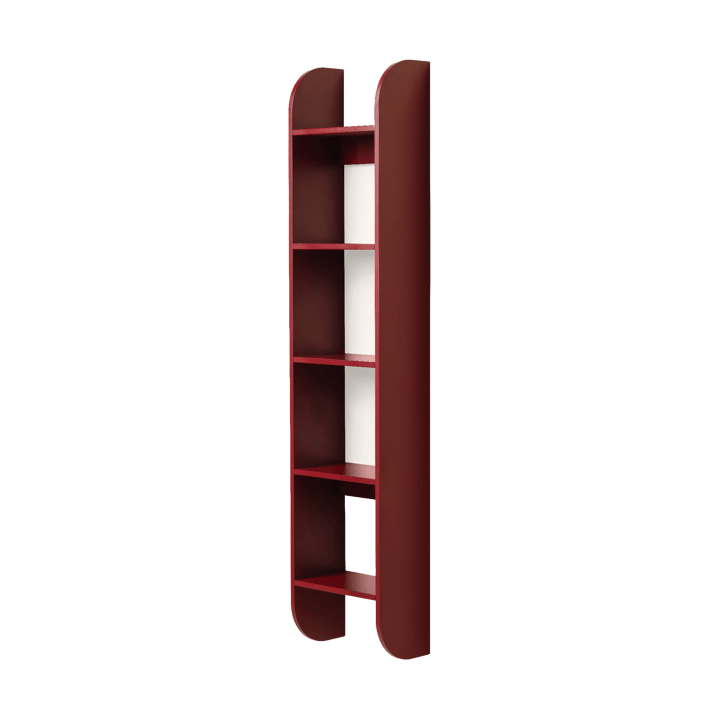 Flaneaur seinähylly 27x128 cm - Burgundy - TÔNN furniture