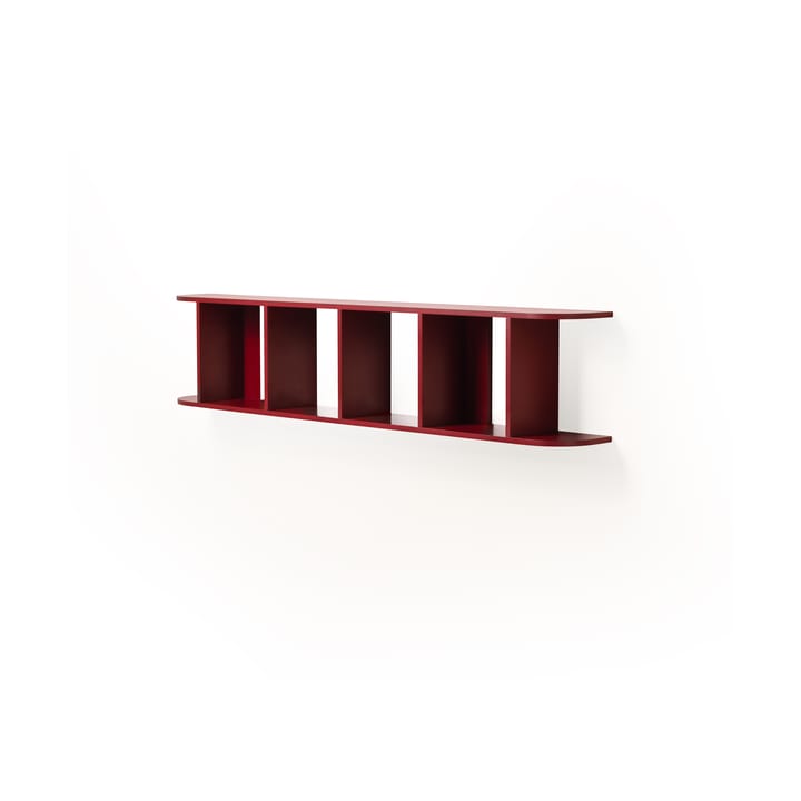 Flaneaur seinähylly 27x128 cm, Burgundy TÔNN furniture