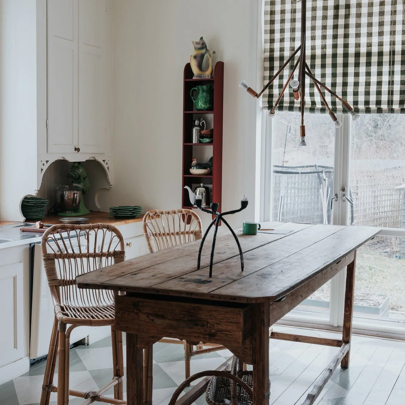 Flaneaur seinähylly 27x128 cm, Burgundy TÔNN furniture