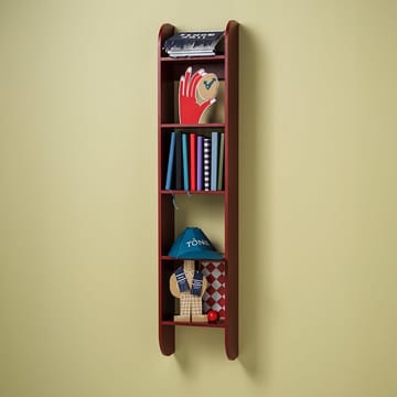 Flaneaur seinähylly 27x128 cm - Burgundy - TÔNN furniture