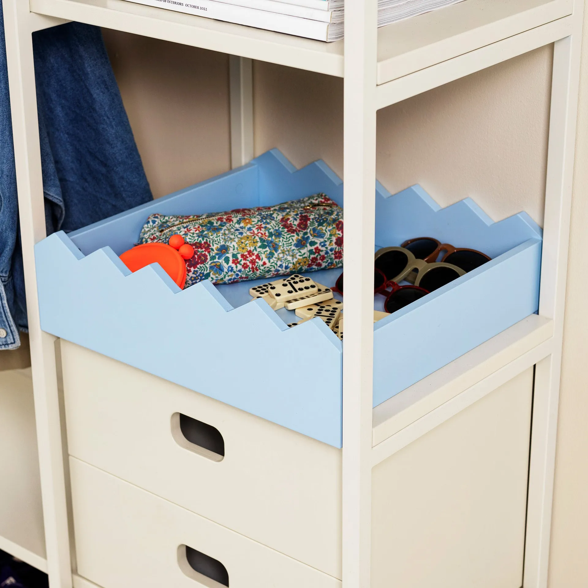 Hug tarjotin 35x41 cm, Sky blue TÔNN furniture