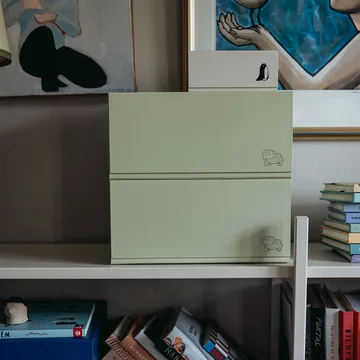 Pac box säilytyslaatikko - TÔNN x MAJASBOK Elderflower green, 2-pack - TÔNN furniture