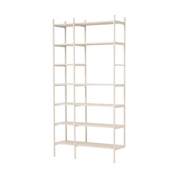 Portal kirjahylly 123 cm - Off-white - TÔNN furniture
