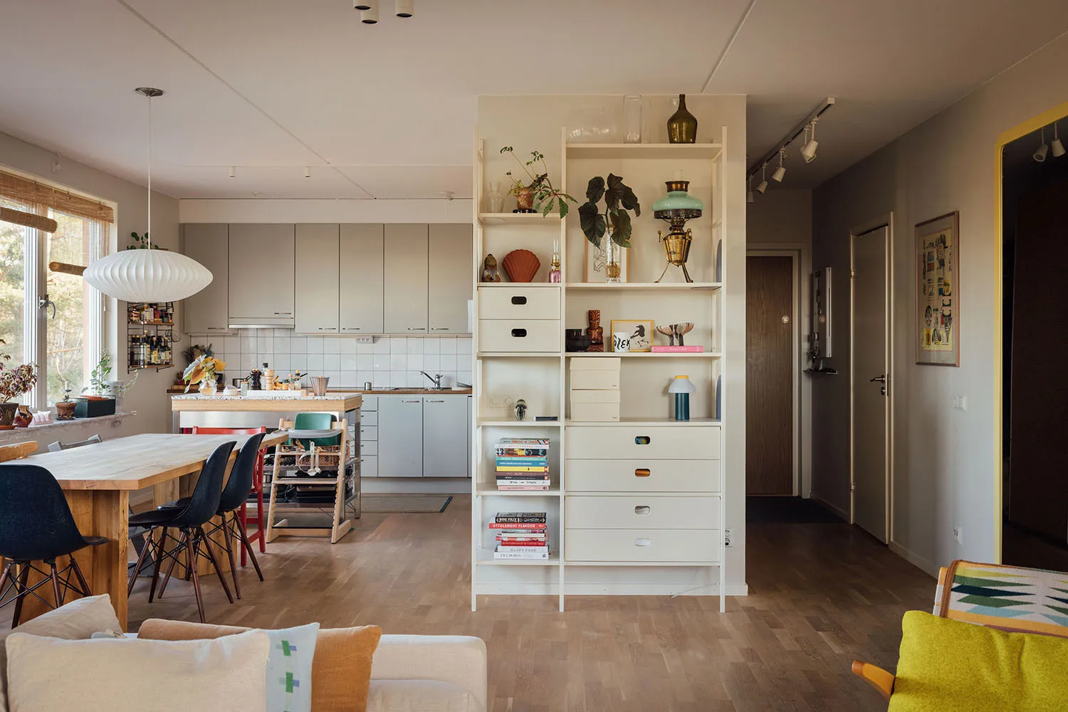 Portal kirjahylly 123 cm - Off-white,  TÔNN furniture