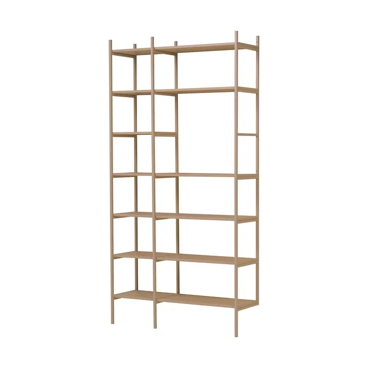 Portal-kirjahylly, Camel, 123 cm - TÔNN furniture