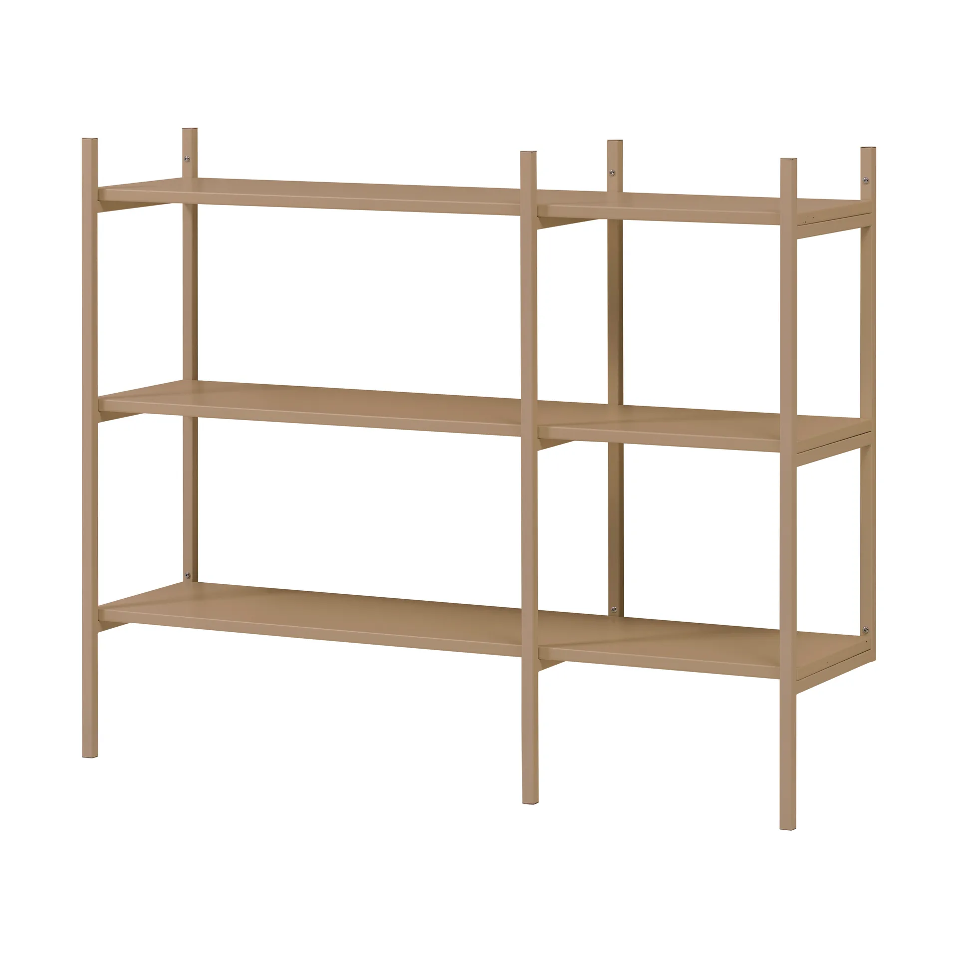 Portal-kirjahylly small, Camel, 123 cm TÔNN furniture