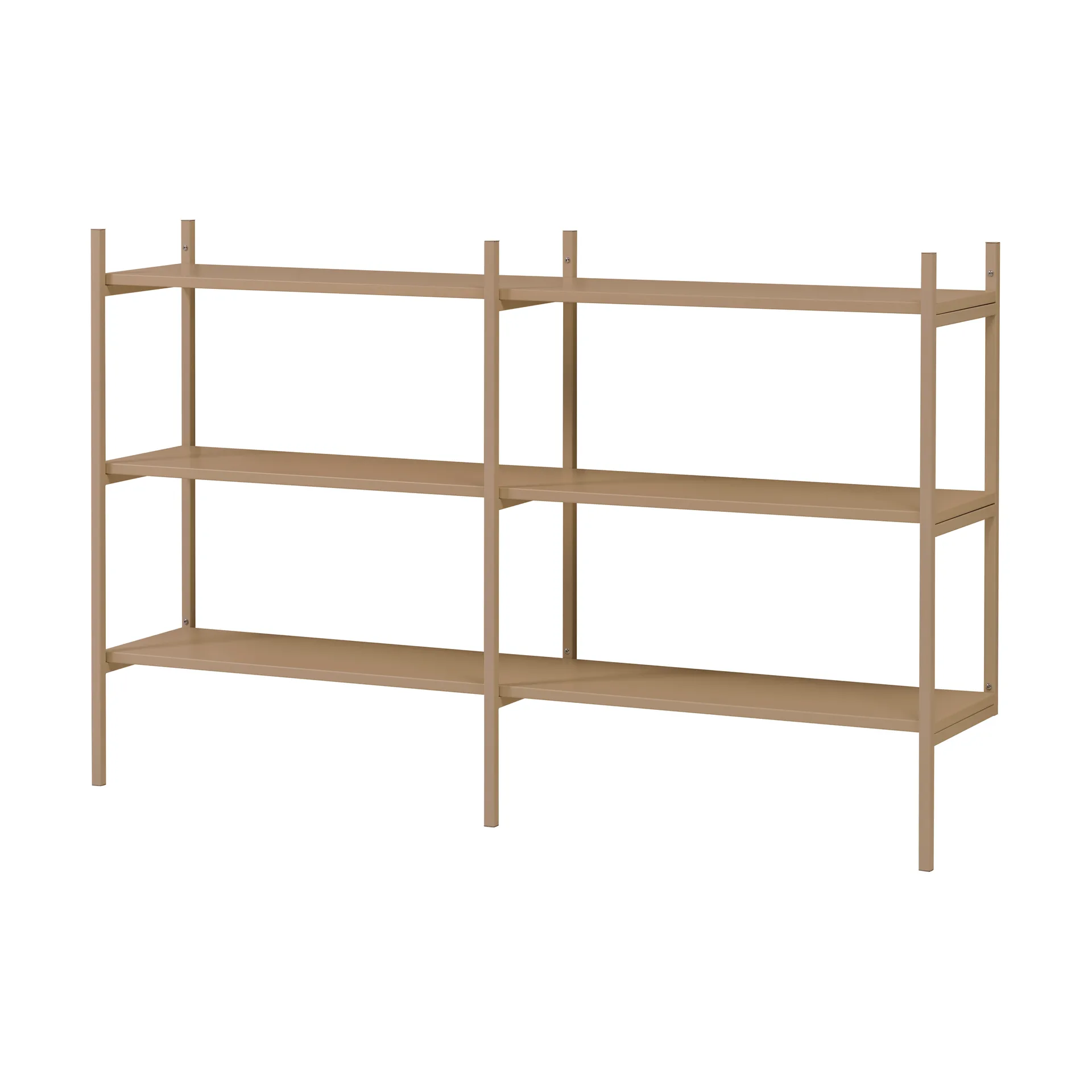 Portal-kirjahylly small, Camel, 158 cm TÔNN furniture