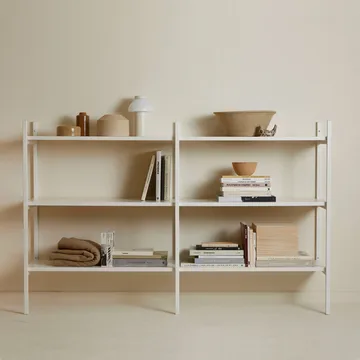 Portal-kirjahylly small, Off white, 158 cm - TÔNN furniture