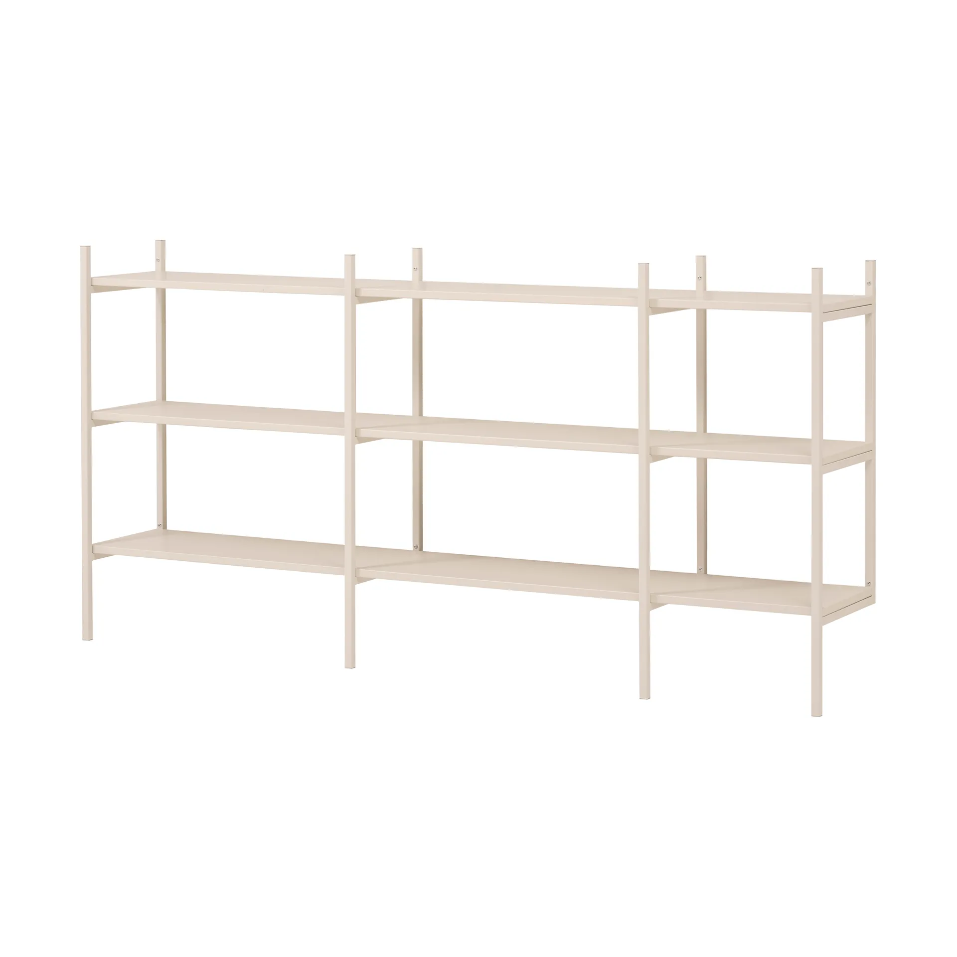 Portal-kirjahylly small, Off white, 201 cm TÔNN furniture