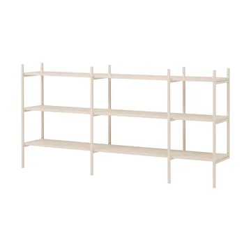 Portal-kirjahylly small, Off white, 201 cm - TÔNN furniture