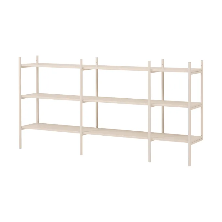 Portal-kirjahylly small, Off white, 201 cm - TÔNN furniture