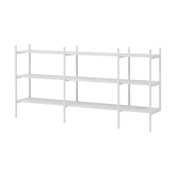 Portal-kirjahylly small, White, 201 cm - TÔNN furniture