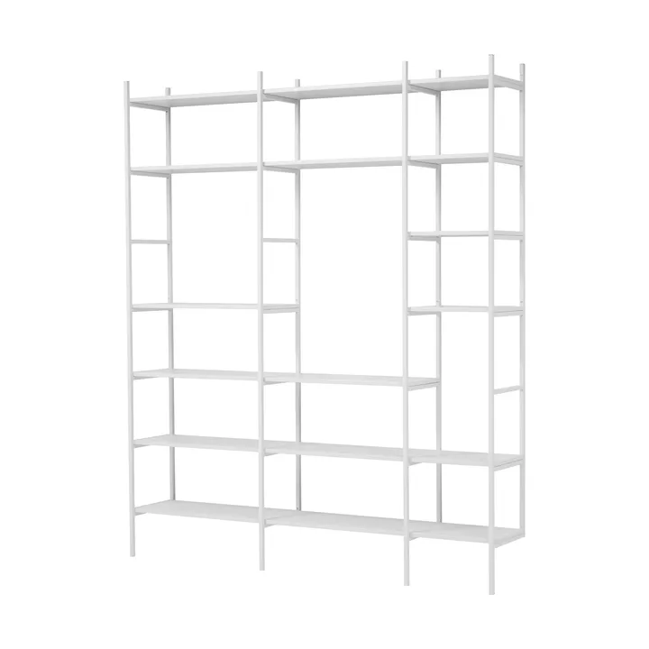 Portal-kirjahylly, White, 201 cm - TÔNN furniture