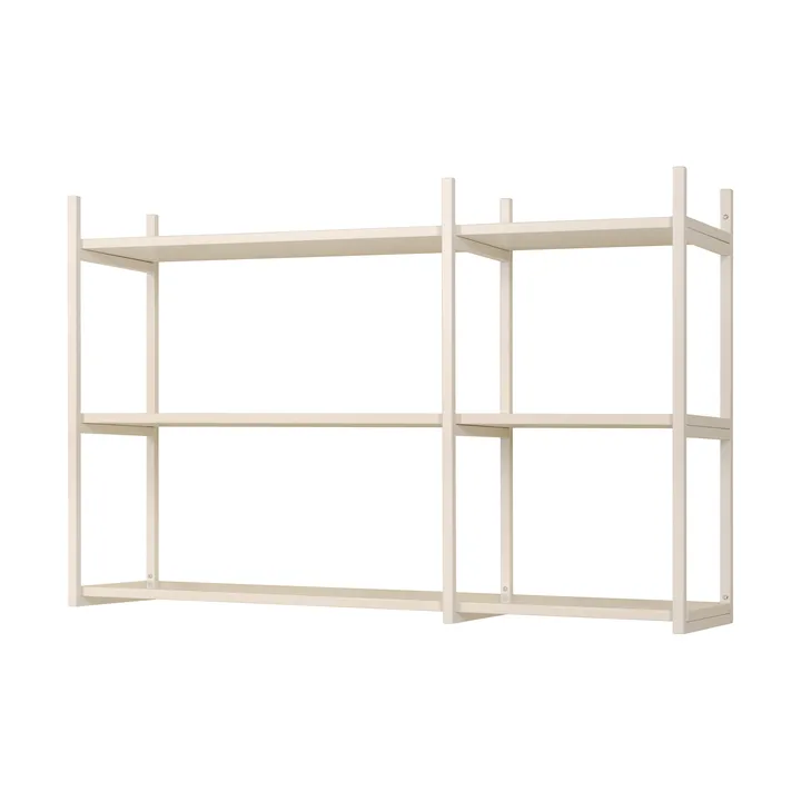 Portal seinähylly 123 cm - Off-white - TÔNN furniture