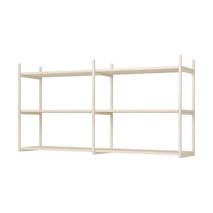 Portal seinähylly 158 cm - Off-white - TÔNN furniture