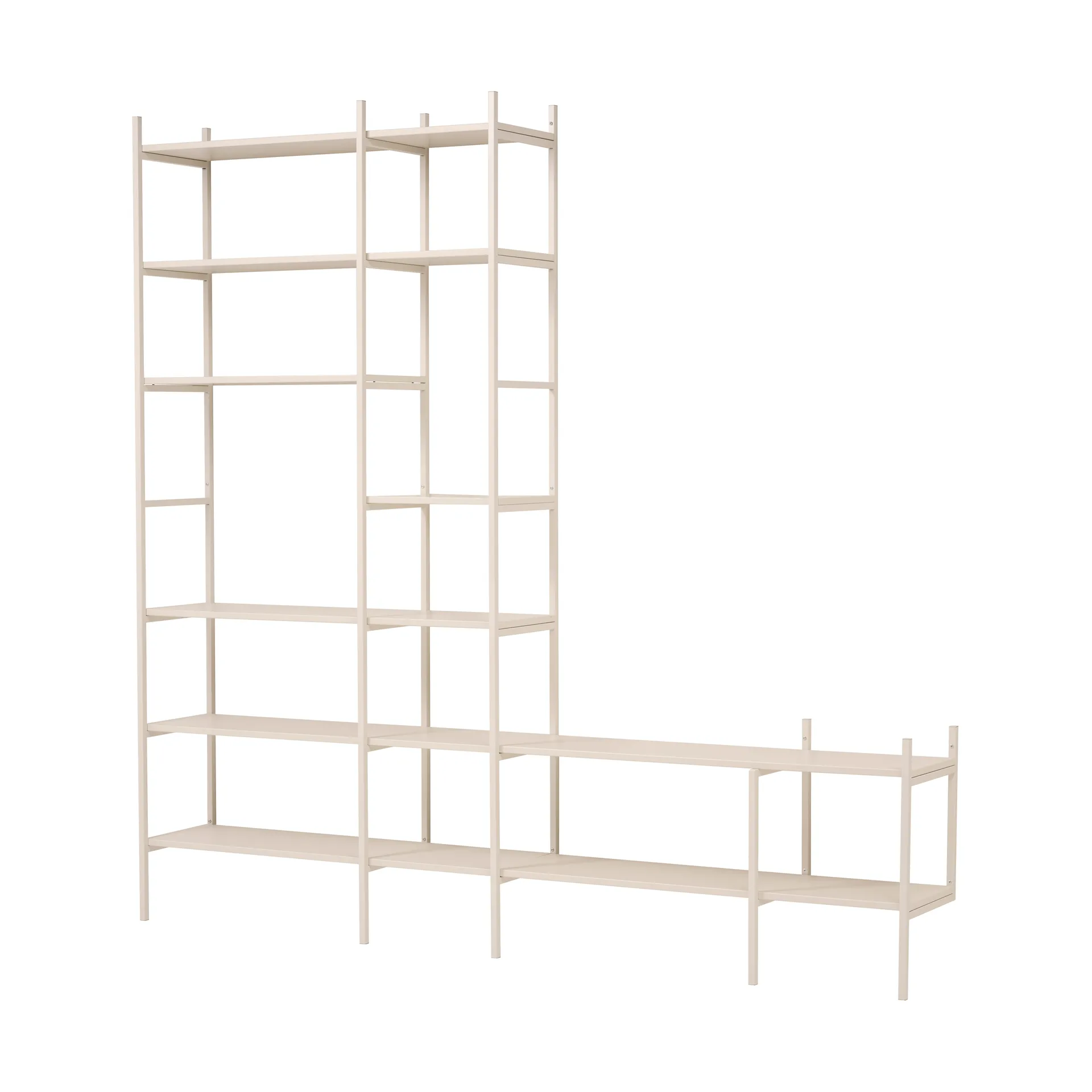 Portal TV-hylly, Off white, 244 cm TÔNN furniture