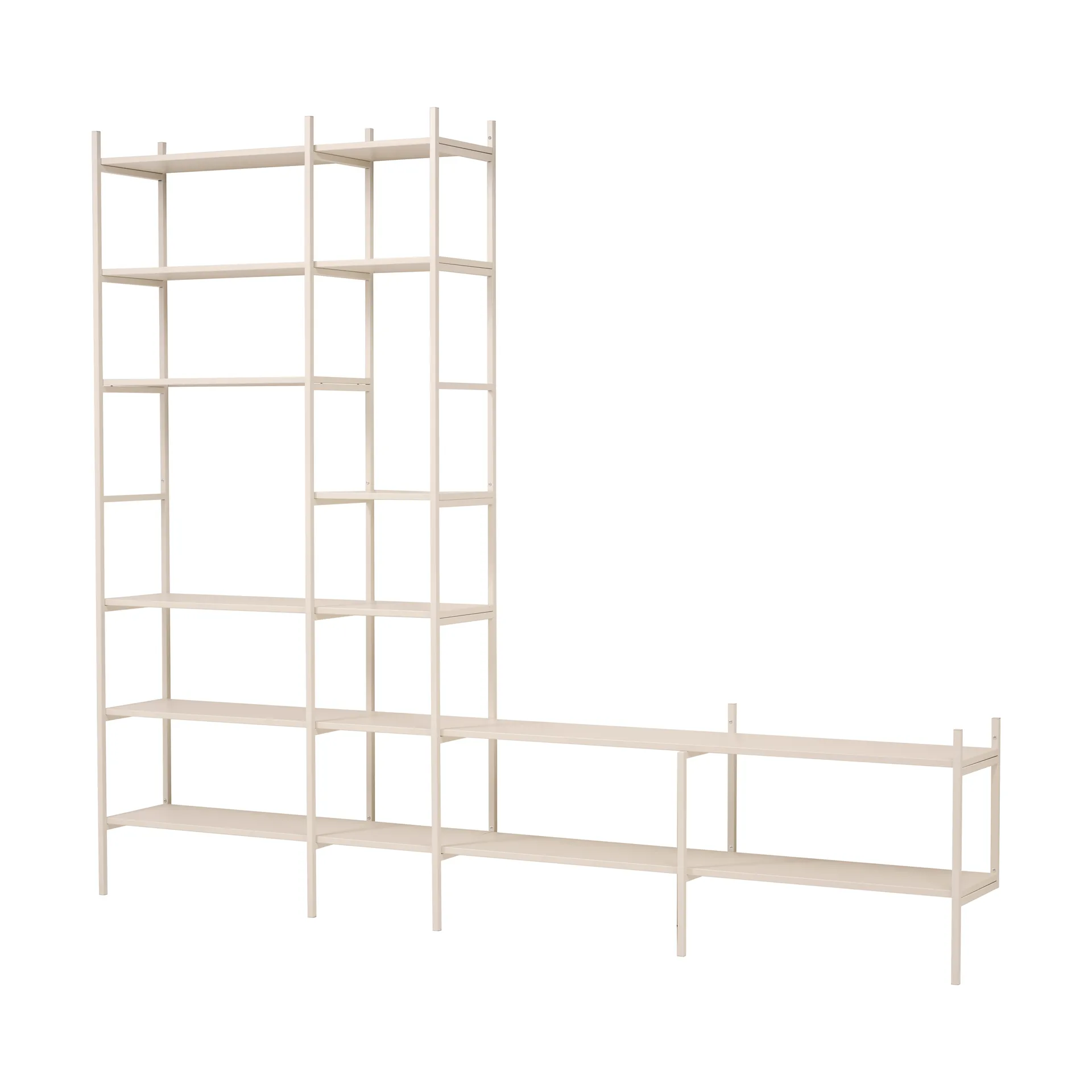 Portal TV-hylly, Off white, 279 cm TÔNN furniture