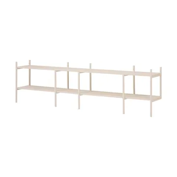 Portal TV-taso, Off white, 244 cm - TÔNN furniture