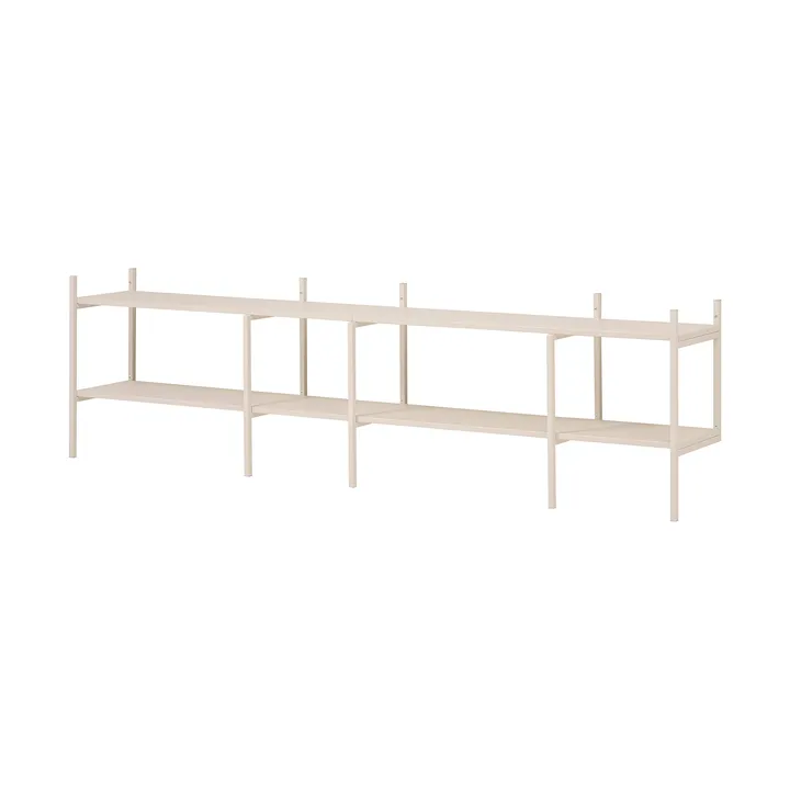Portal TV-taso, Off white, 244 cm - TÔNN furniture