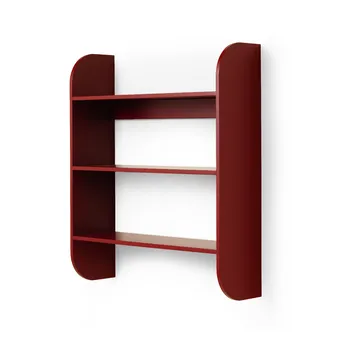 Strapats seinähylly 62x73,6 cm - Burgundy - TÔNN furniture
