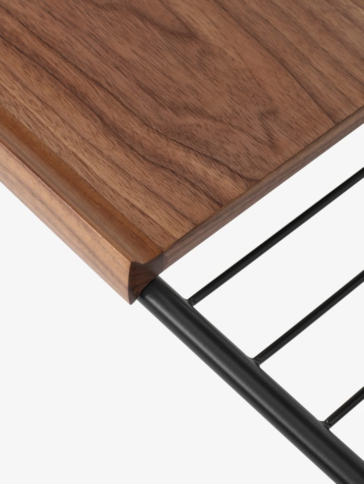 Alima säilytysvaunu lakattu saksanpähkinä, Black & lacquered walnut &Tradition