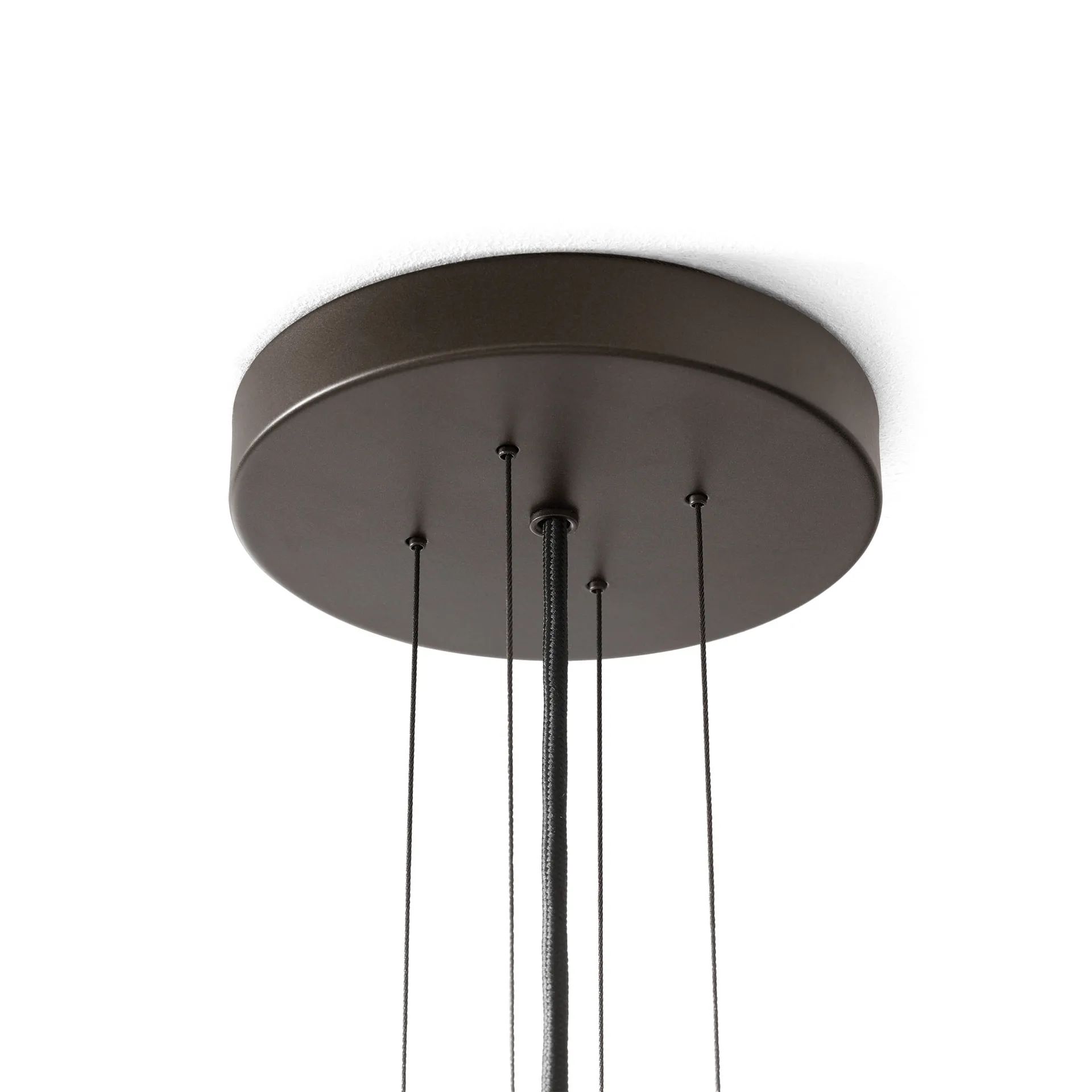 Bella kattokruunu lamppu, SC115, Bronzed & Soft Canvas, Ø54 cm &Tradition