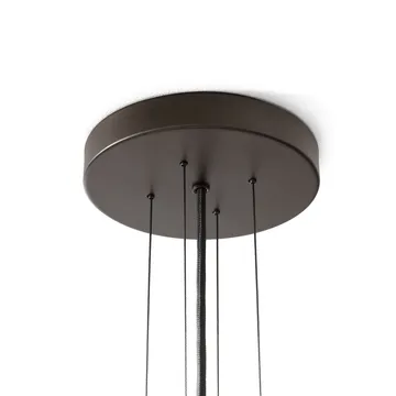 Bella kattokruunu lamppu - SC115, Bronzed & Soft Canvas, Ø54 cm - &Tradition