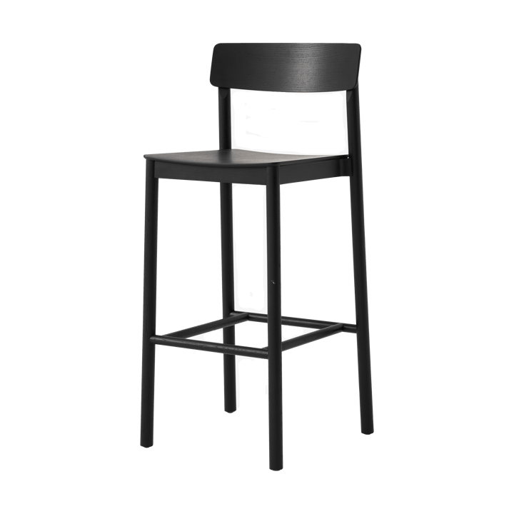Betty TK16 Bar Chair baarituoli 75 cm - Mustalakattu saarni - &Tradition