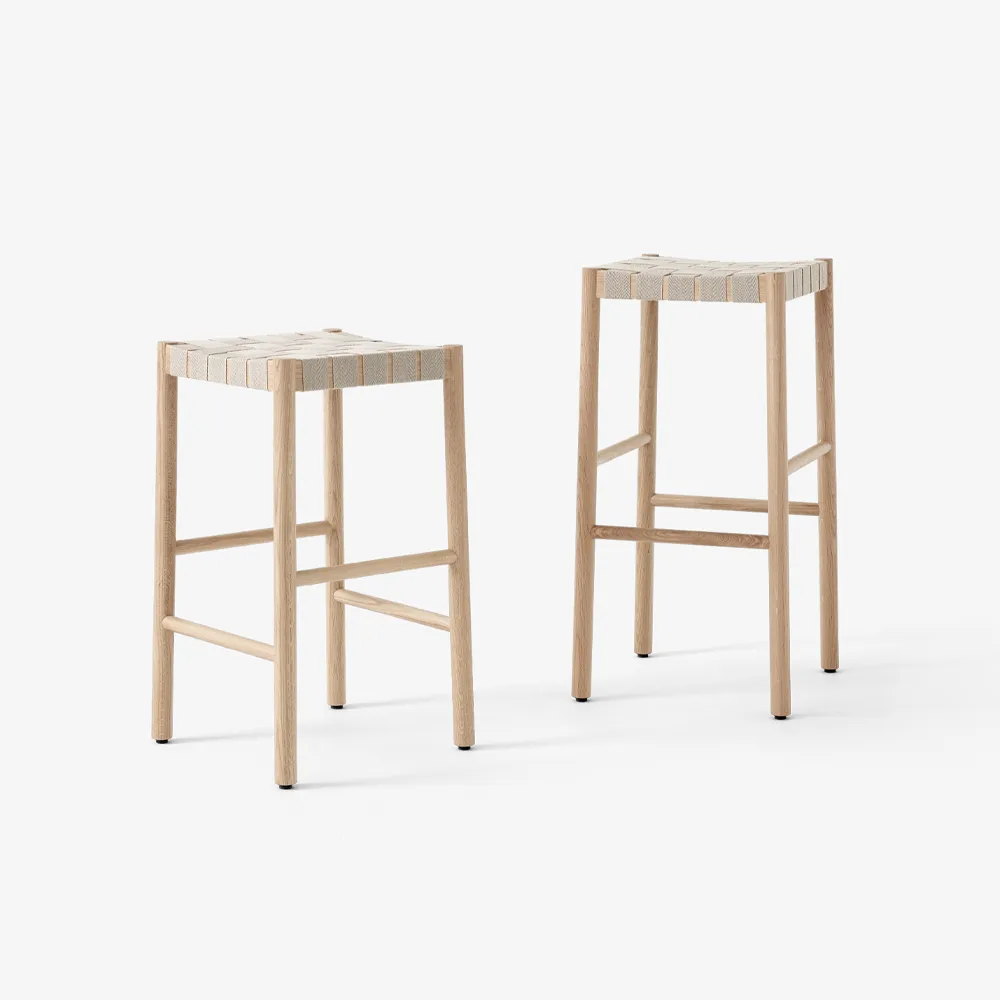 Betty TK7 -baarijakkara, Maroon, luonnonpunottu pellavanauhaistuinosa &Tradition