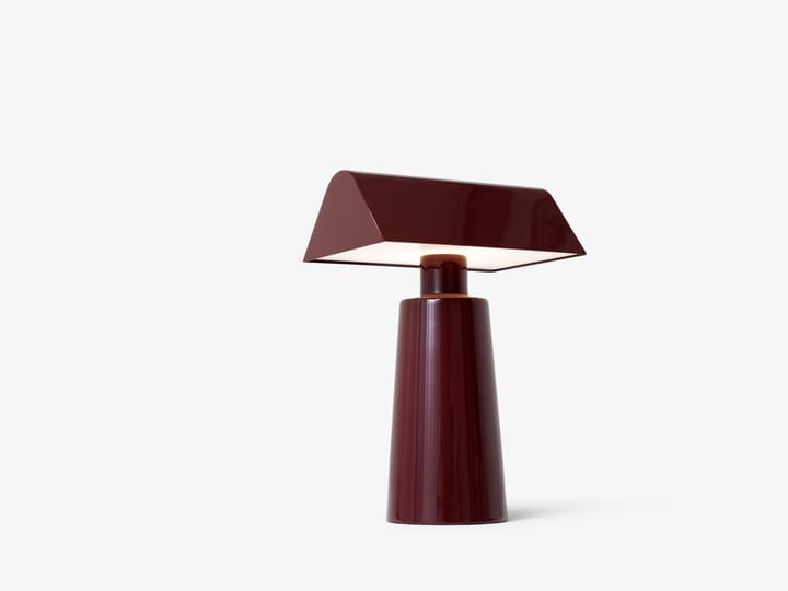 Caret MF1 portable -pöytävalaisin, Dark burgundy &Tradition