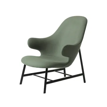 Catch JH13 -loungenojatuoli - Divina 944 green-mustat jalat - &Tradition